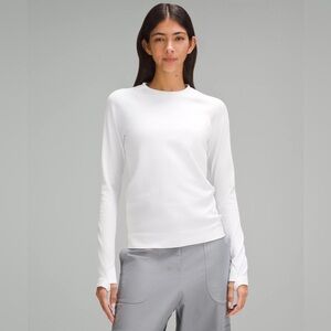 Lululemon Rulu Ribbed Long Sleeve Top